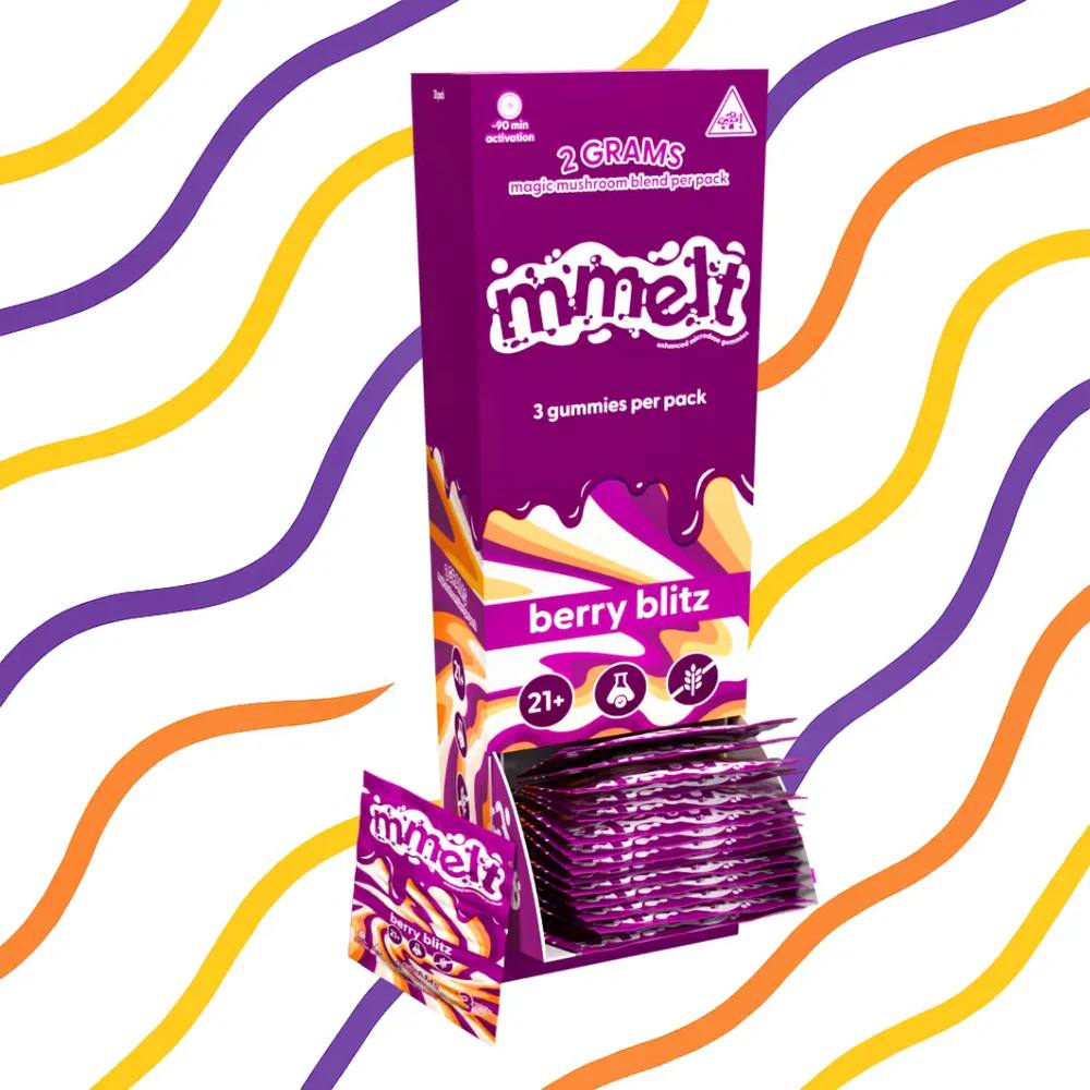 Mmelt Mushroom Gummies Party Pack